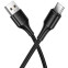 Кабель USB - USB Type-C, 1м, HOCO X120 Black - 6942007658904 - фото 2