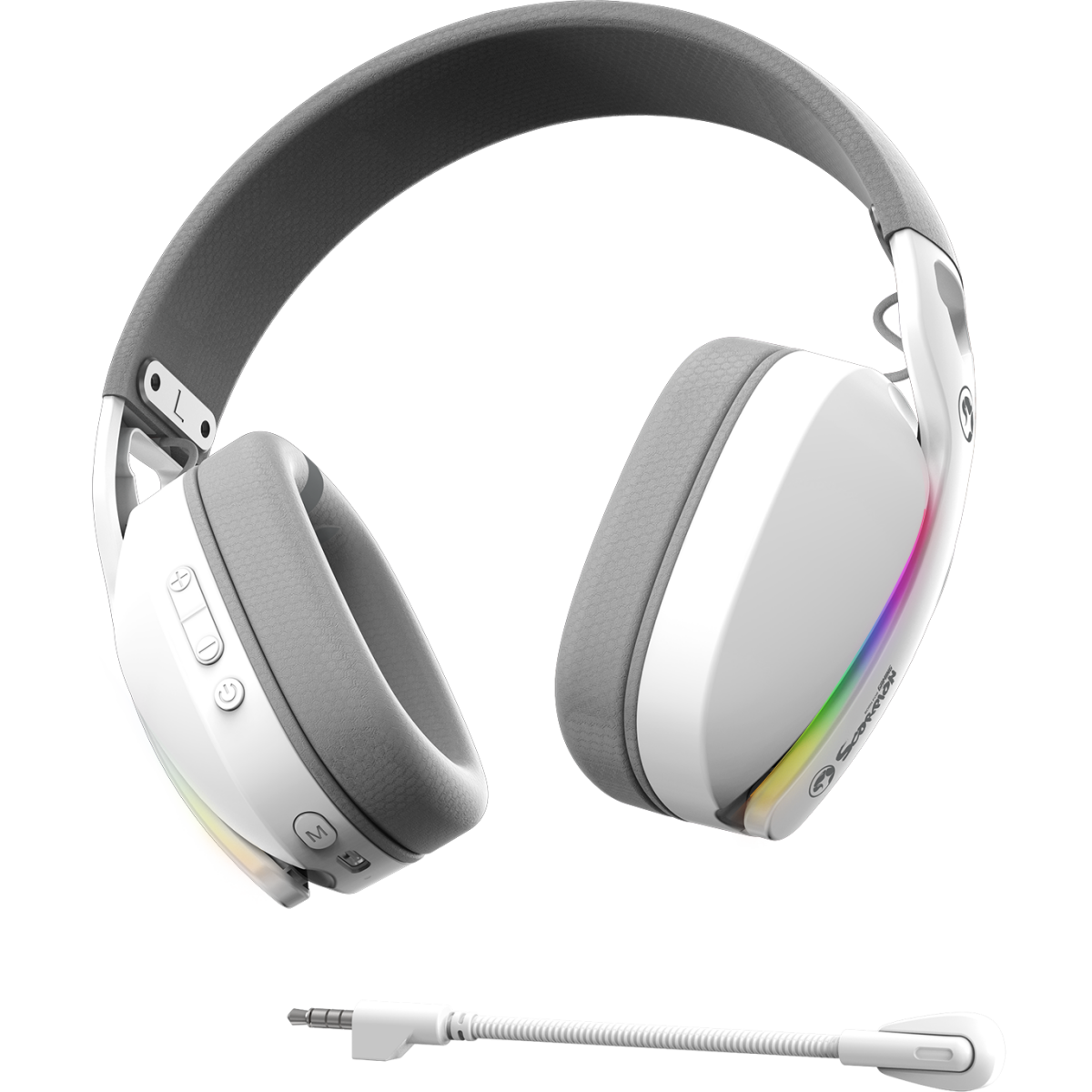 Гарнитура MARVO HG9086W Pulz 70W White - HG9086W WH - фото 5