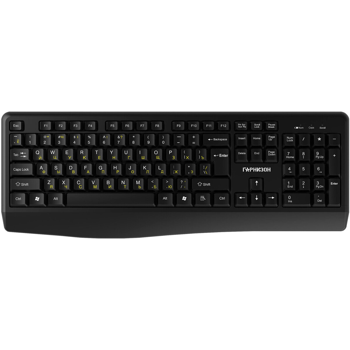 Клавиатура Гарнизон GK-W150 Black
