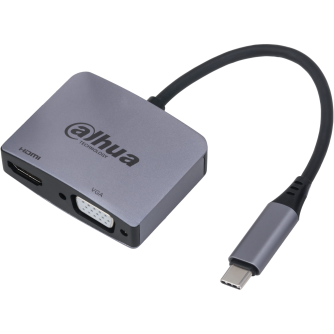 Док-станция Dahua USB 3.1 Type-C to HDMI + VGA Adapter - DH-TC32