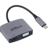 Док-станция Dahua USB 3.1 Type-C to HDMI + VGA Adapter (DH-TC32)