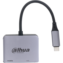 Док-станция Dahua USB 3.1 Type-C to HDMI + VGA Adapter - DH-TC32 - фото 3