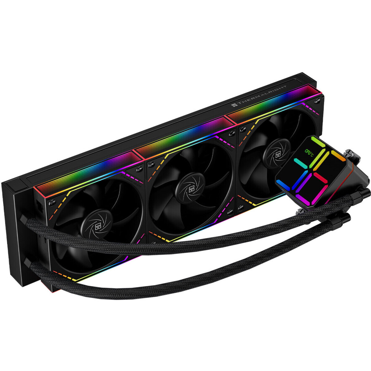 Система жидкостного охлаждения Thermalright Magic Qube 360 ARGB Black - TRMQ360AB - фото 2