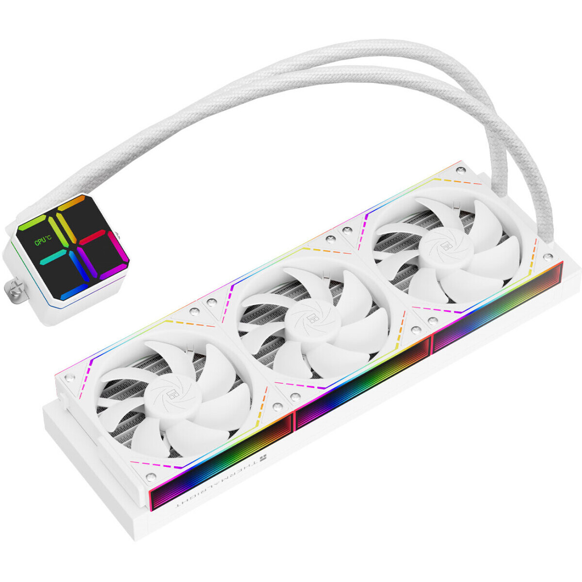 Система жидкостного охлаждения Thermalright Magic Qube 360 ARGB White - TRMQ360AW - фото 3