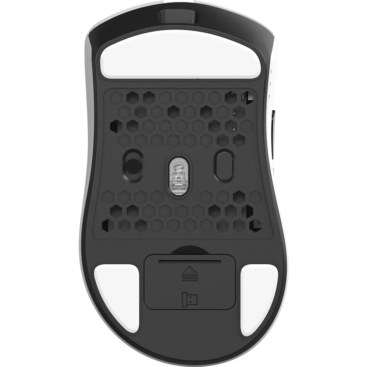 Мышь MARVO G982W Monka Rapid White - фото 2