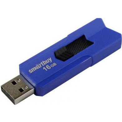 USB Flash накопитель 16GB SmartBuy STREAM Blue (SB16GBST-B)