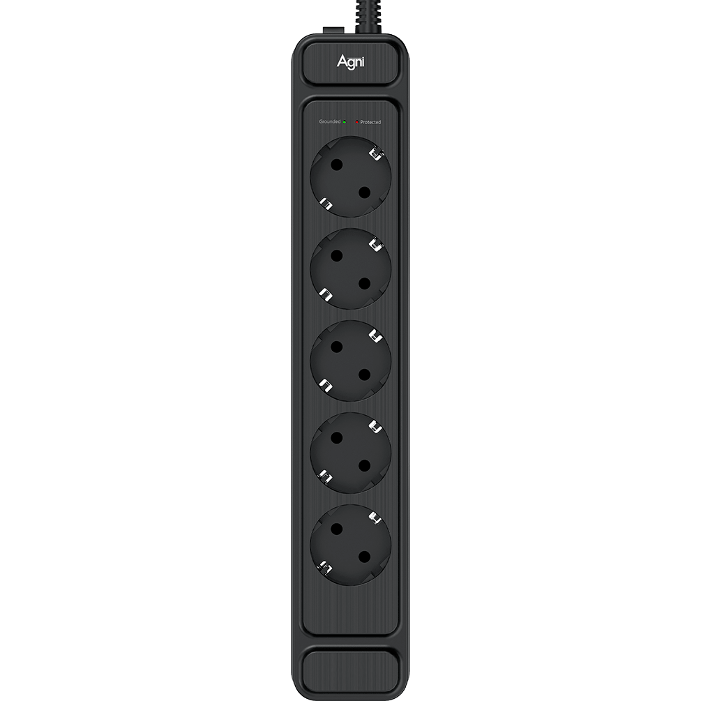 Сетевой фильтр AGNI TP-FS5E-3m-Black