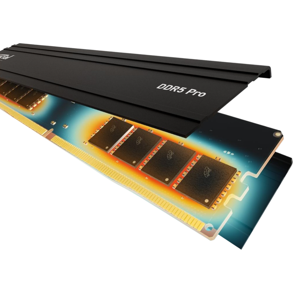 Оперативная память 32Gb DDR5 5600MHz Crucial Pro (CP32G56C46U5) - фото 3