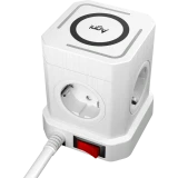 Сетевой фильтр AGNI TP-VE4U5E-C-W-2m-White