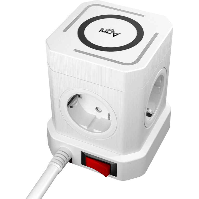 Сетевой фильтр AGNI TP-VE4U5E-C-W-2m-White - фото 2