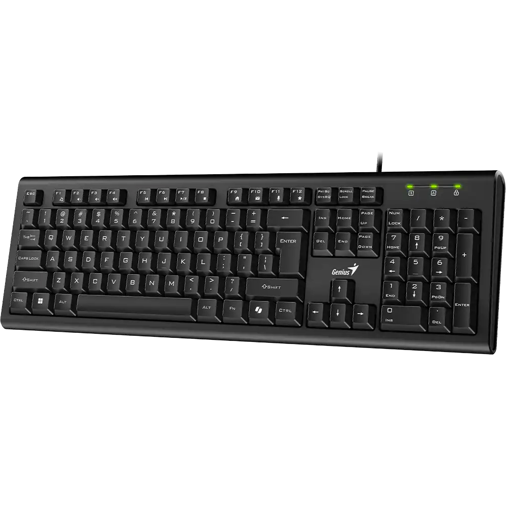Клавиатура Genius KB-113 Black - 31300018402 - фото 2