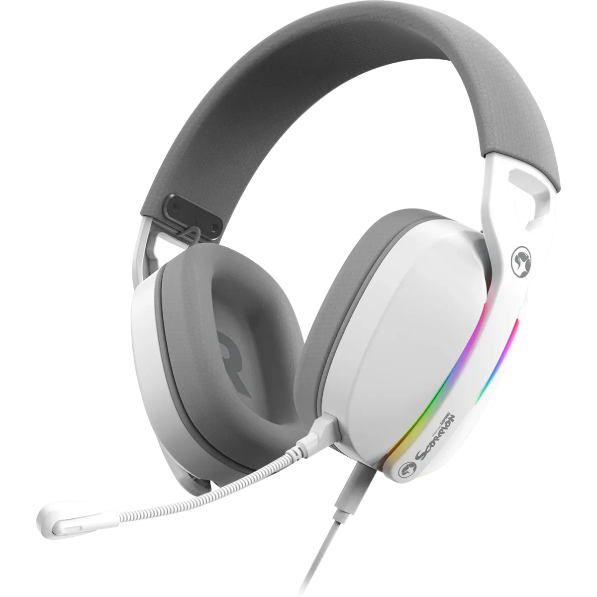 Гарнитура MARVO Pulz 70S Gaming Headset White - HG9086 WH