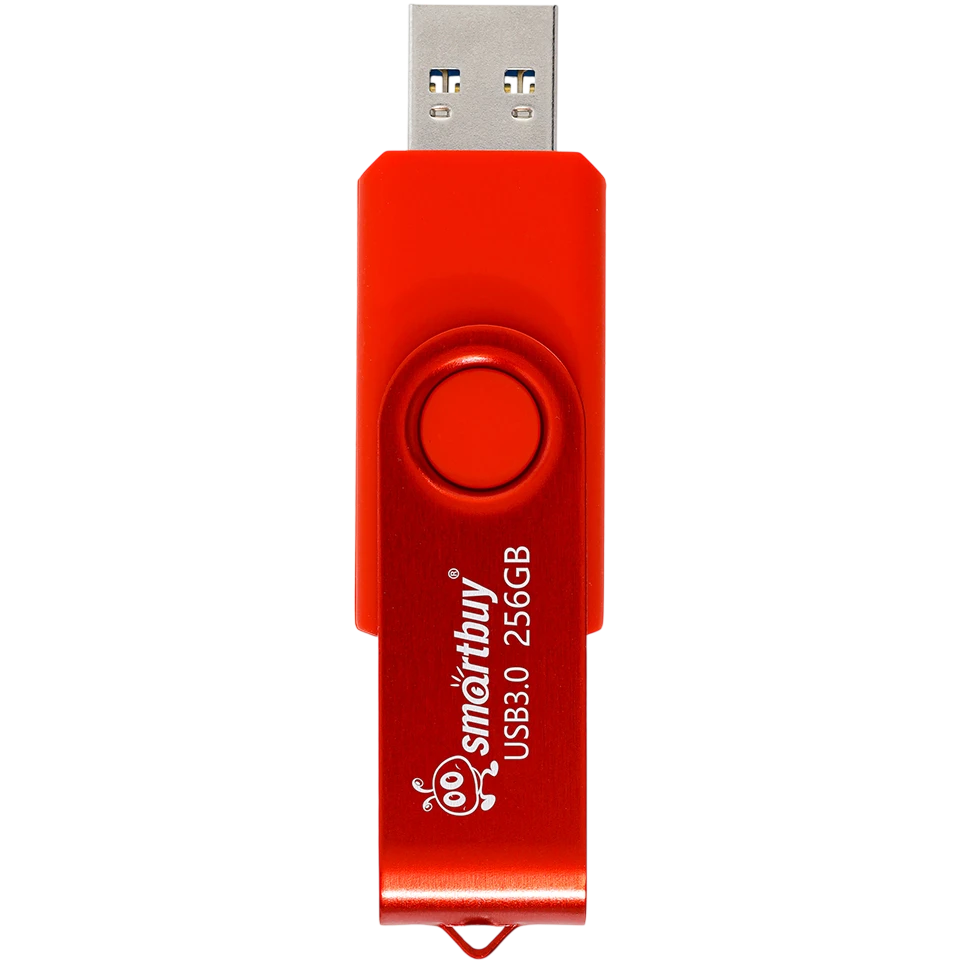 USB Flash накопитель 256GB SmartBuy Twist Red (SB256GB3TWR) - фото 2