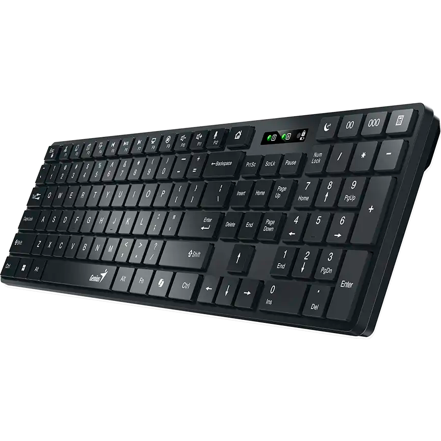 Клавиатура Genius SlimStar 7250BT Black - 31320004408 - фото 4