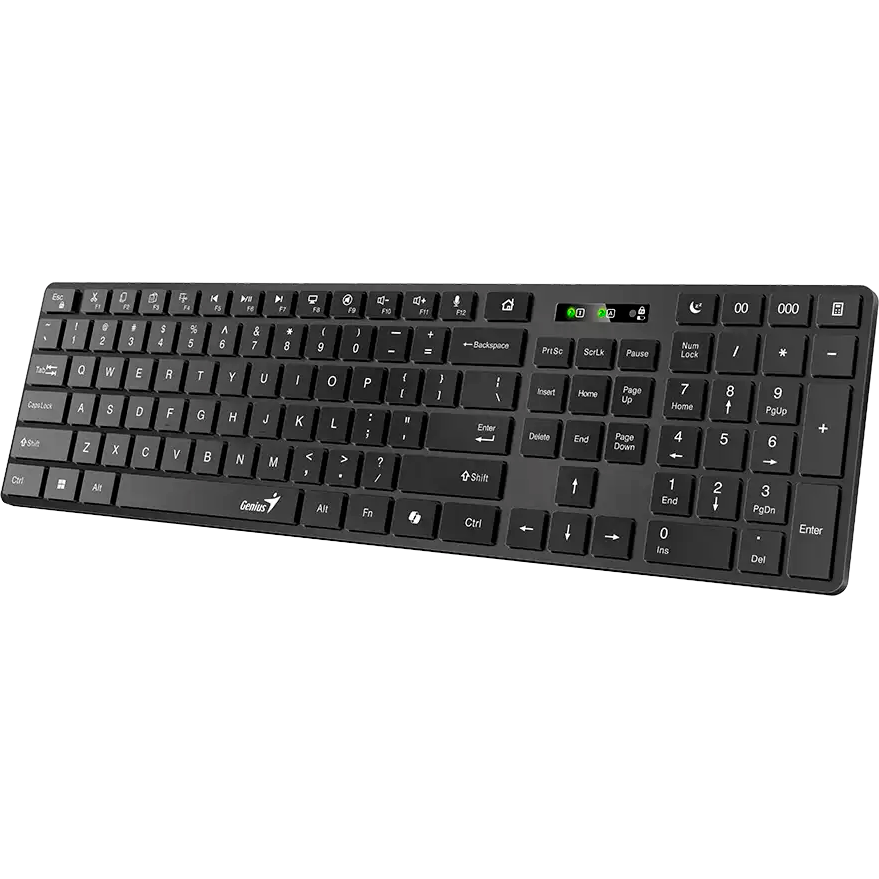Клавиатура Genius SlimStar 7250BT Black - 31320004408 - фото 5