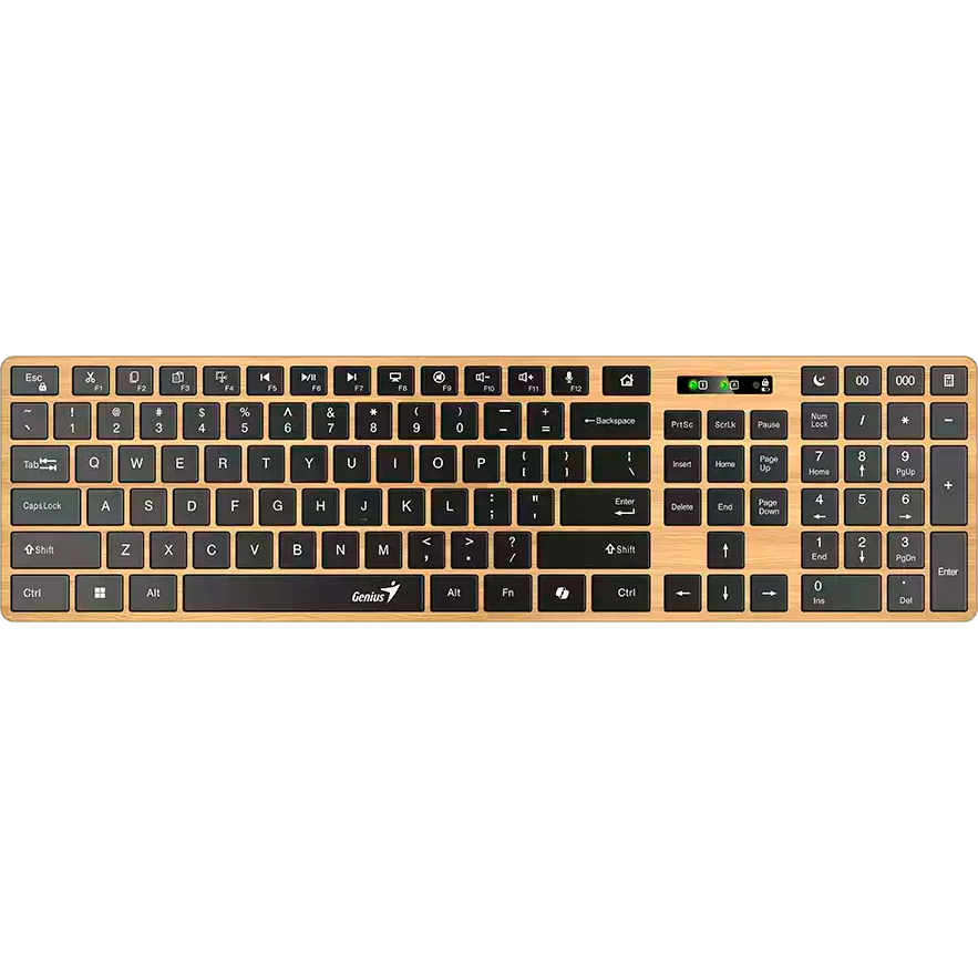 Клавиатура Genius SlimStar 7250BT Pine Wood