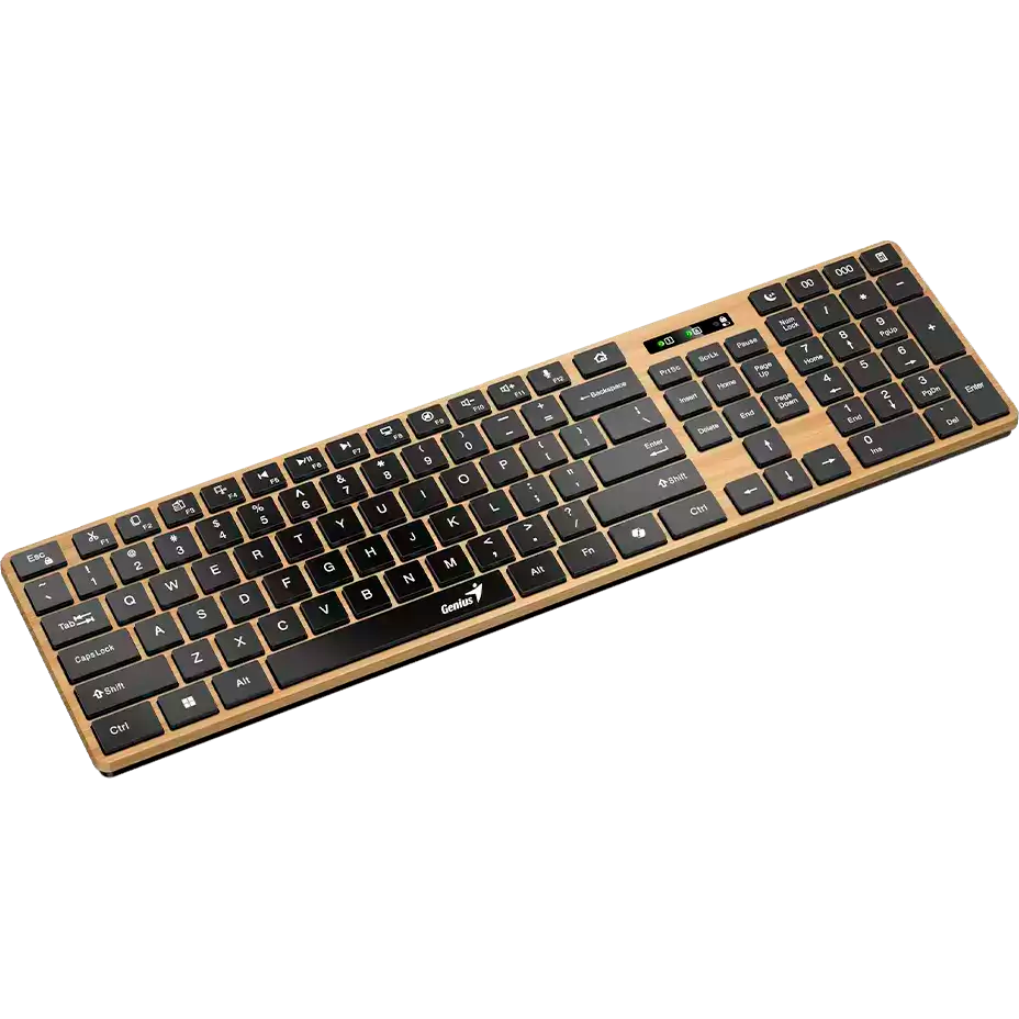 Клавиатура Genius SlimStar 7250BT Pine Wood - 31320004402 - фото 2