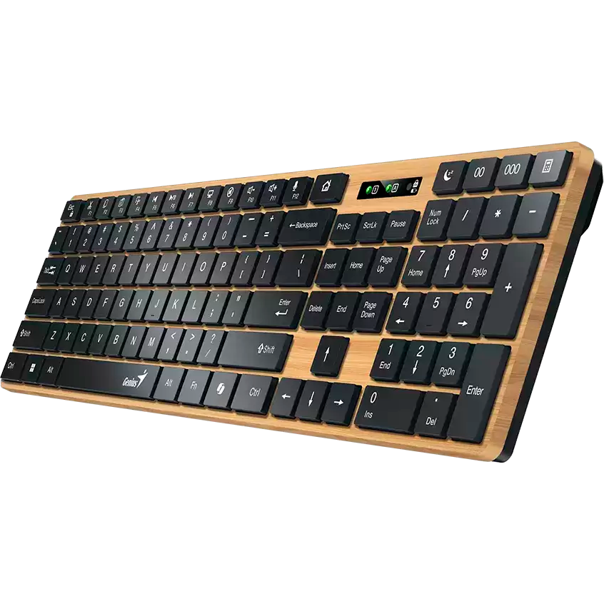 Клавиатура Genius SlimStar 7250BT Pine Wood - 31320004402 - фото 4