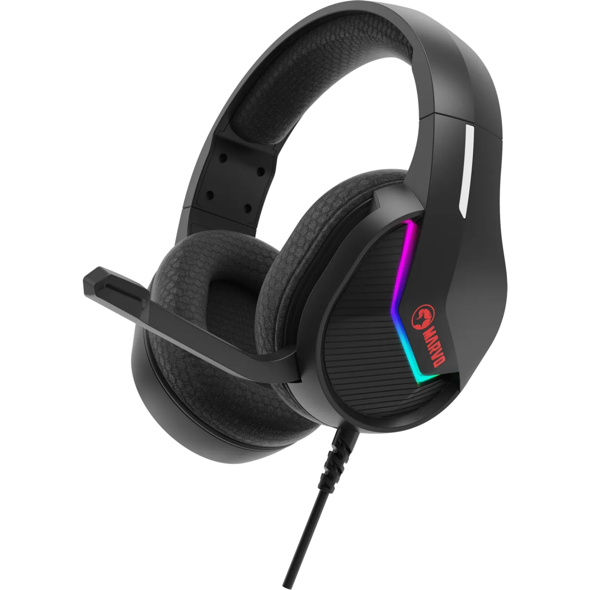 Гарнитура MARVO H8618 Tactic 40 Black