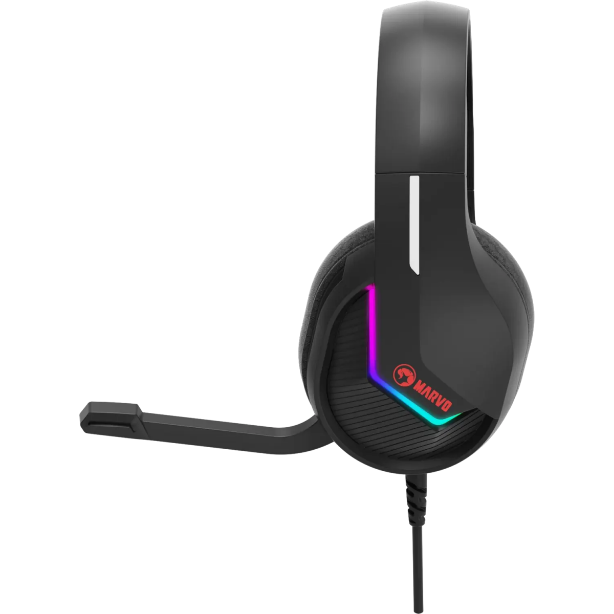 Гарнитура MARVO H8618 Tactic 40 Black - H8618 BK - фото 4