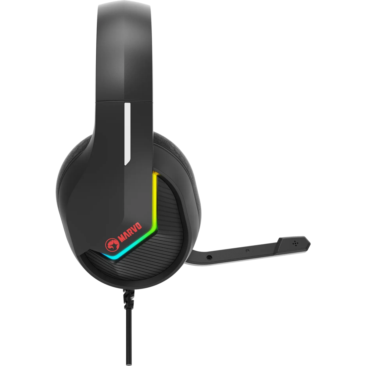 Гарнитура MARVO H8618 Tactic 40 Black - H8618 BK - фото 5