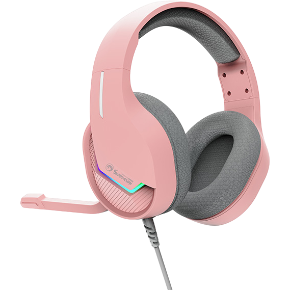 Гарнитура MARVO H8618 Tactic 40 Pink - H8618 PK - фото 6