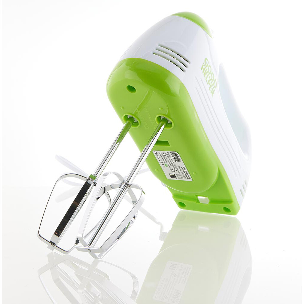 Миксер GOODHELPER HM-375 White/Green - НМ-375 - фото 4