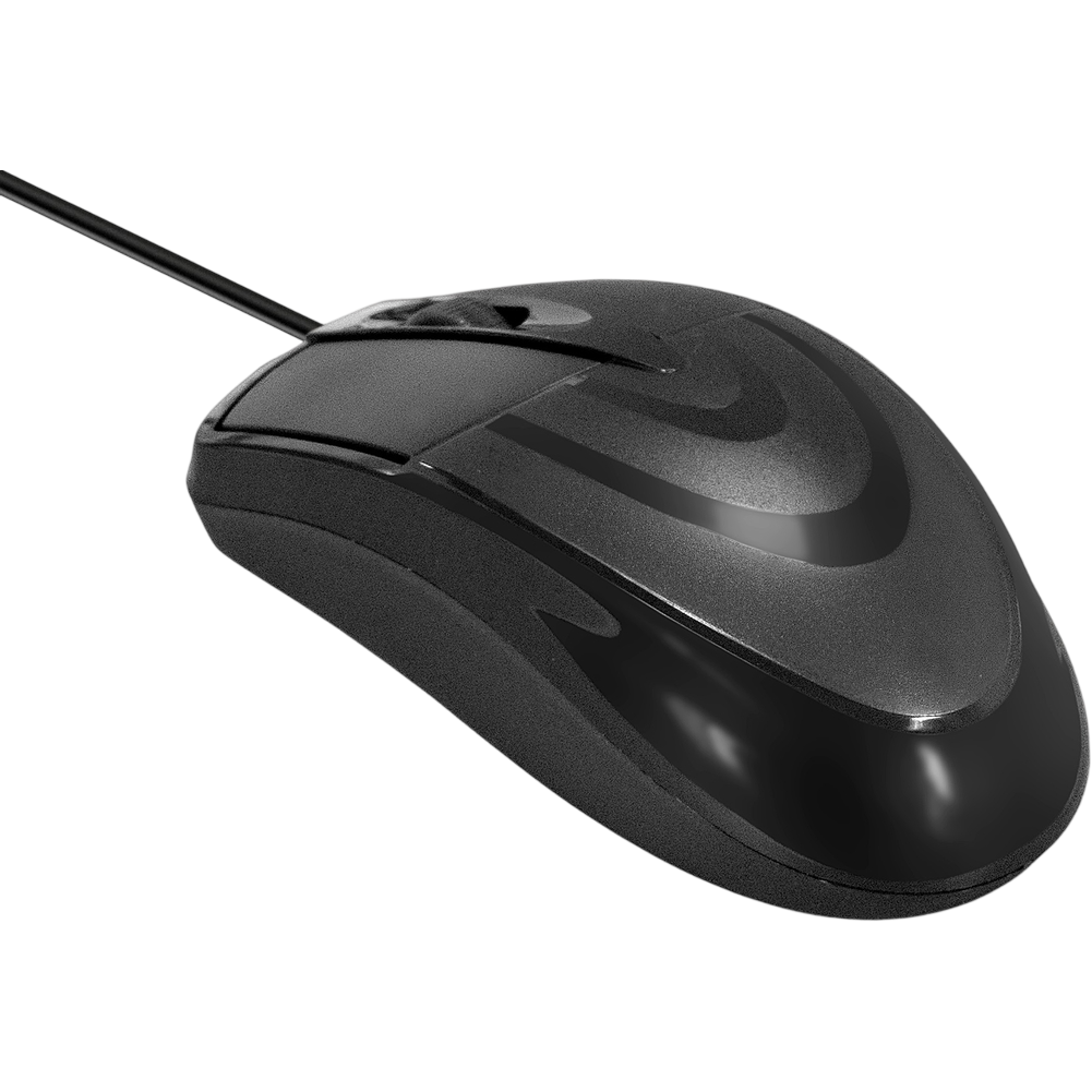 Мышь ExeGate SH-8025 Black - EX295307RUS - фото 2