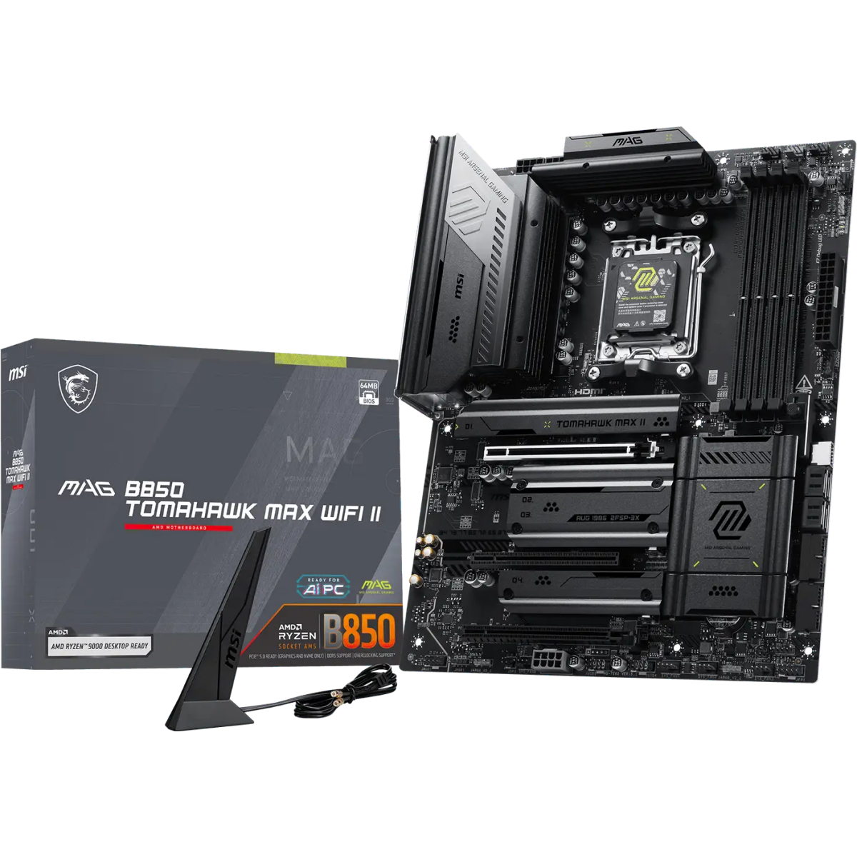 Материнская плата MSI MAG B850 TOMAHAWK MAX WIFI II - фото 5