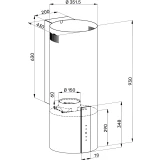 Вытяжка Kuppersberg WL-MOTUBA 35 X