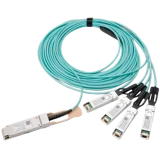 Кабель QSFP+ NIKOMAX GL-CC-QSFP4ST-020, 2м