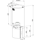 Вытяжка Kuppersberg WL-MOTUBA 35 B