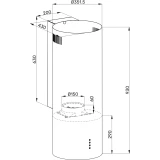 Вытяжка Kuppersberg WL-TUBA 35 X