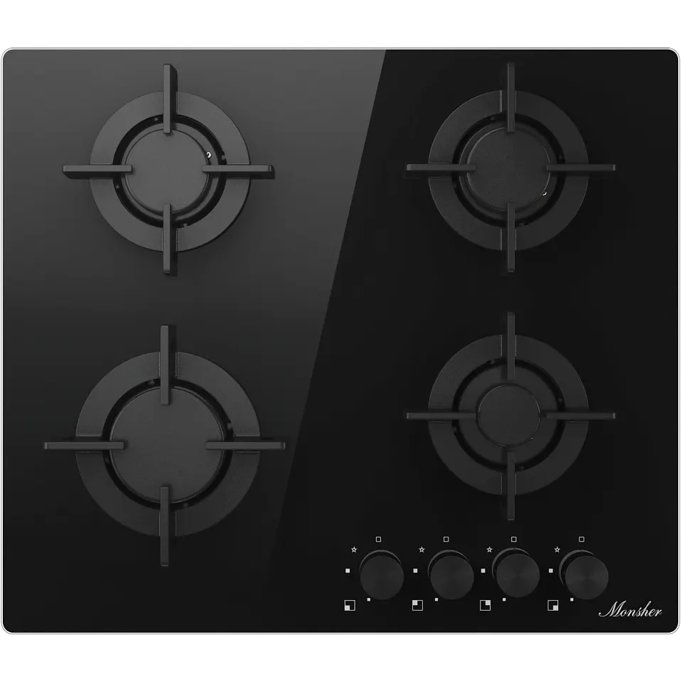 Газовая варочная панель Monsher MGG 64 Noir - фото 2