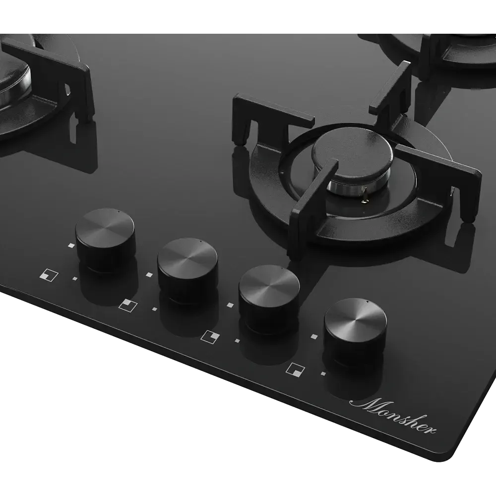 Газовая варочная панель Monsher MGG 64 Noir - фото 3