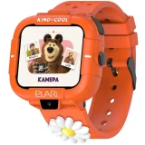 Умные часы Elari KidPhone Маша и Медведь Orange (KP-MB-ORG)