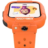 Умные часы Elari KidPhone Маша и Медведь Orange (KP-MB-ORG)