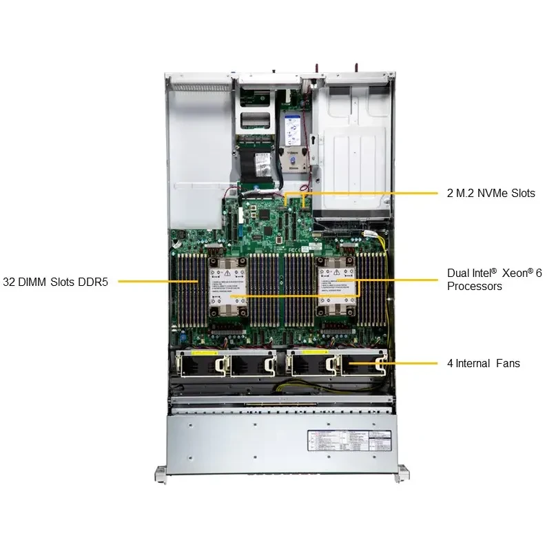 Серверная платформа SuperMicro SYS-222H-TN (Option B) - SYS-222H-TN (B) - фото 2