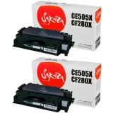 Картридж Sakura SACE505X/CF280XX2 Black