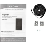 ..... Электрическая варочная панель KRONA CORTO 30 BL (0456) Новый, повреждена упаковка (00026360)