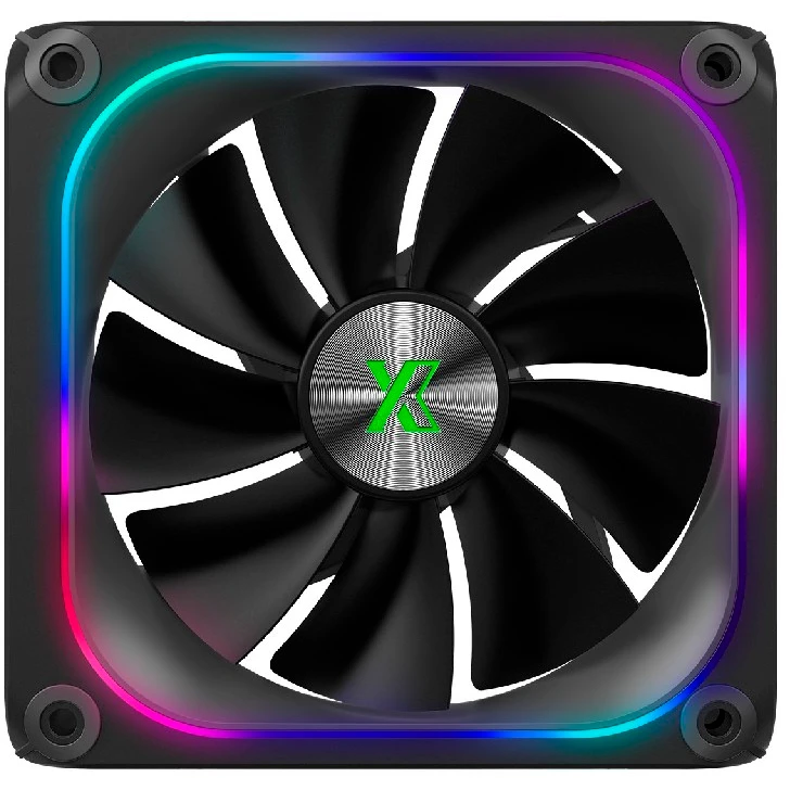 ..... Вентилятор для корпуса XASTRA FZ120B ARGB Black (0194) Новый, повреждена упаковка - FZ120-1BA-CXX-GL