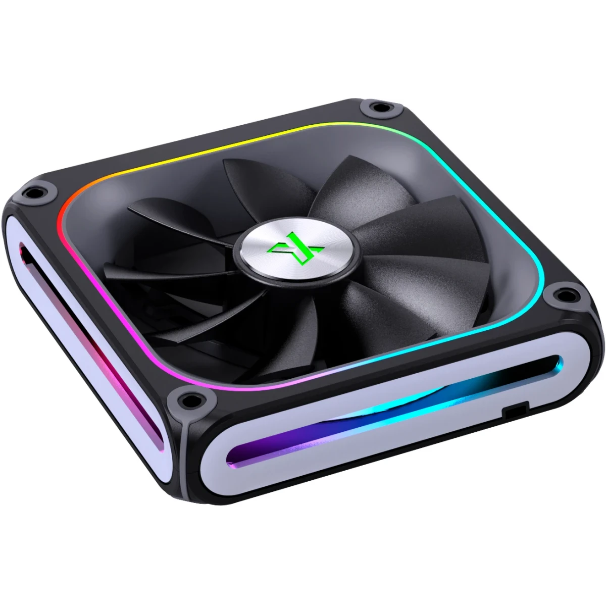 ..... Вентилятор для корпуса XASTRA FZ120B ARGB Black (0194) Новый, повреждена упаковка - FZ120-1BA-CXX-GL - фото 4