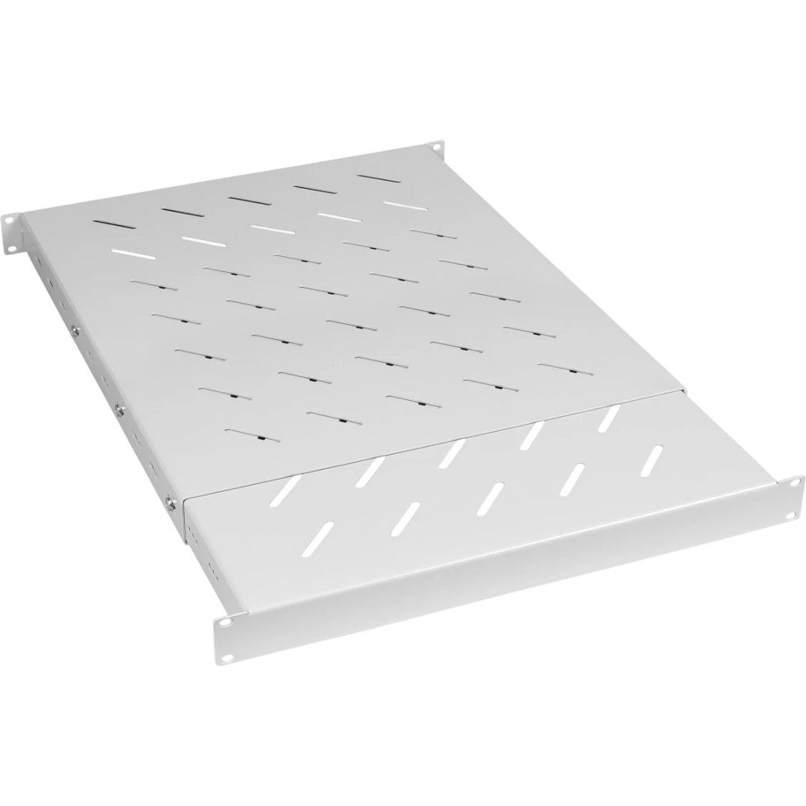 ..... Полка для шкафа/стойки Cabeus SH-J018-SS-600-100KG повреждена упаковка, погнуто крепление