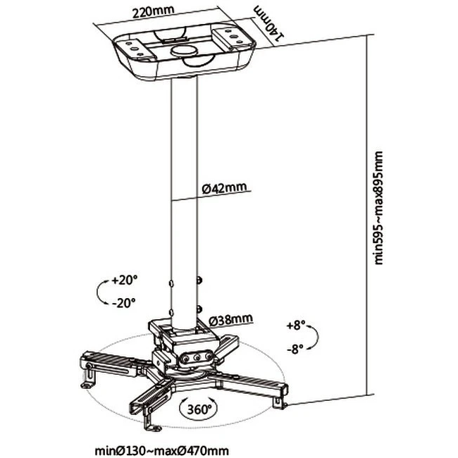 ..... Кронштейн FIX PRB-20-02M новый, повреждена упаковка - фото 6