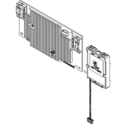 ..... Контроллер RAID Dell PERC H755 SAS Front (405-AAXO) (cp00) Б/У - фото 2