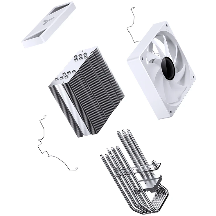 Кулер Jonsbo CR-1000 V3 Pro ARGB White - CR-1000 V3 PRO ARGB - фото 18