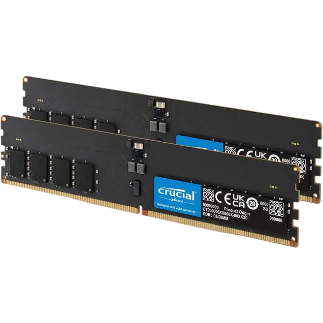 Оперативная память 64Gb DDR5 5600MHz Crucial (CT2K32G56C46U5) (2x32Gb KIT) - фото 3