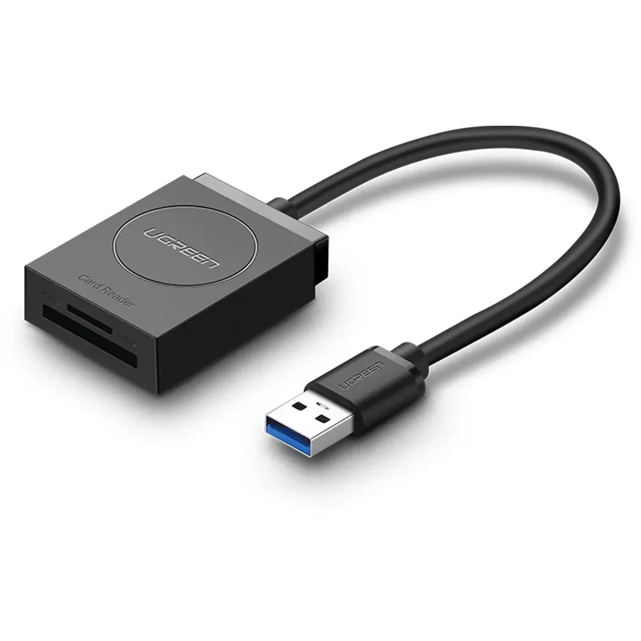Кардридер UGREEN 2-in-1 USB 3.0 SD/TF (CR127)