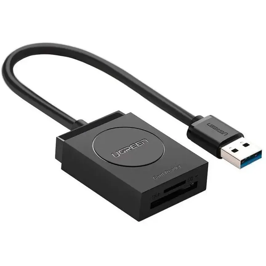 Кардридер UGREEN 2-in-1 USB 3.0 SD/TF (CR127) - 20250 - фото 2