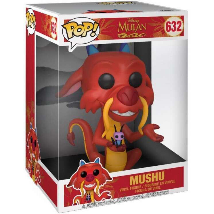 Фигурка Funko POP! Disney Mulan Mushu - 45742 - фото 2
